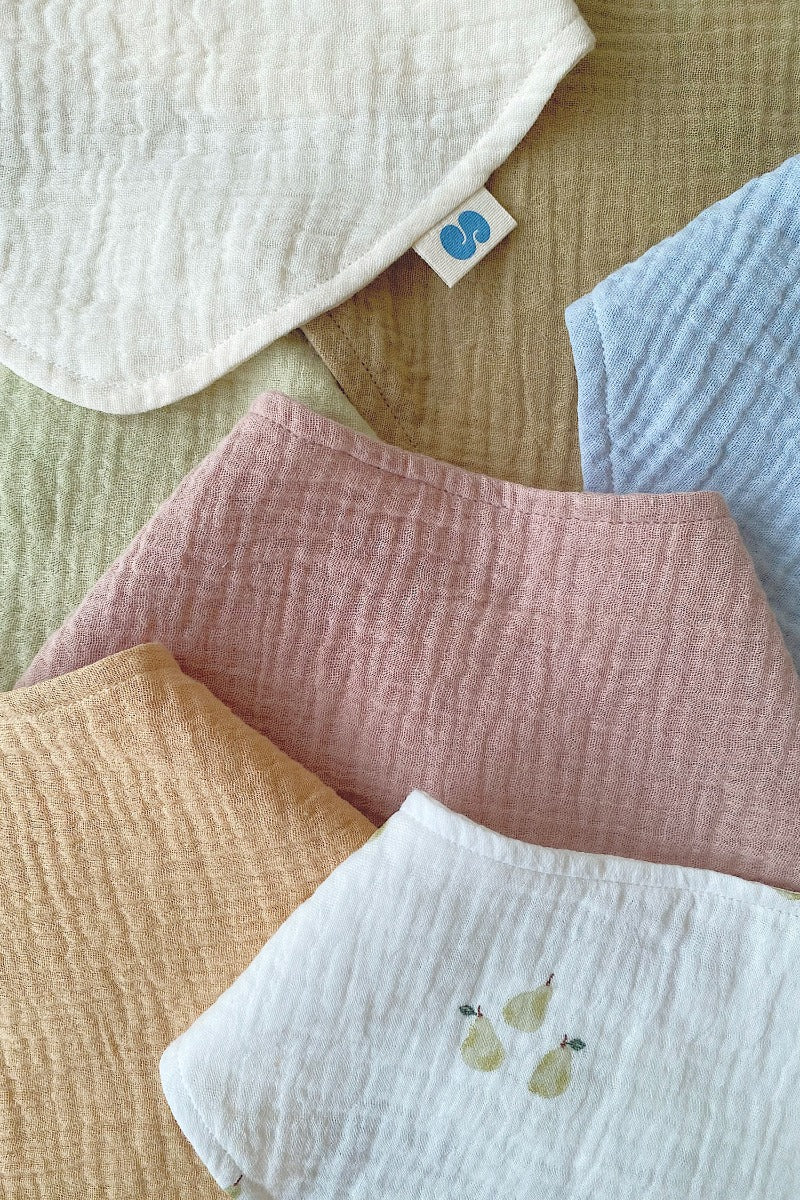 Soft Spot Bandana Bib, 3pk (4 Designs) - Pupsik Singapore
