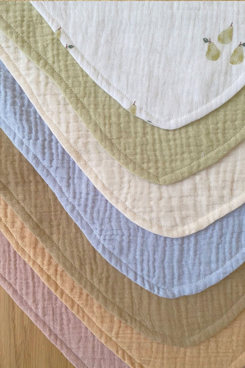 Soft Spot Bandana Bib, 3pk (4 Designs) - Pupsik Singapore