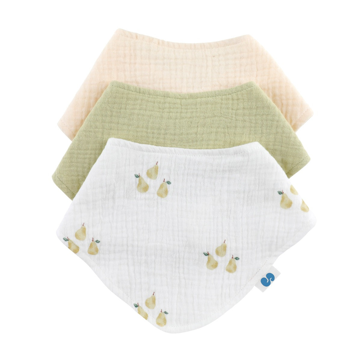 Soft Spot Bandana Bib, 3pk (4 Designs) - Pupsik Singapore