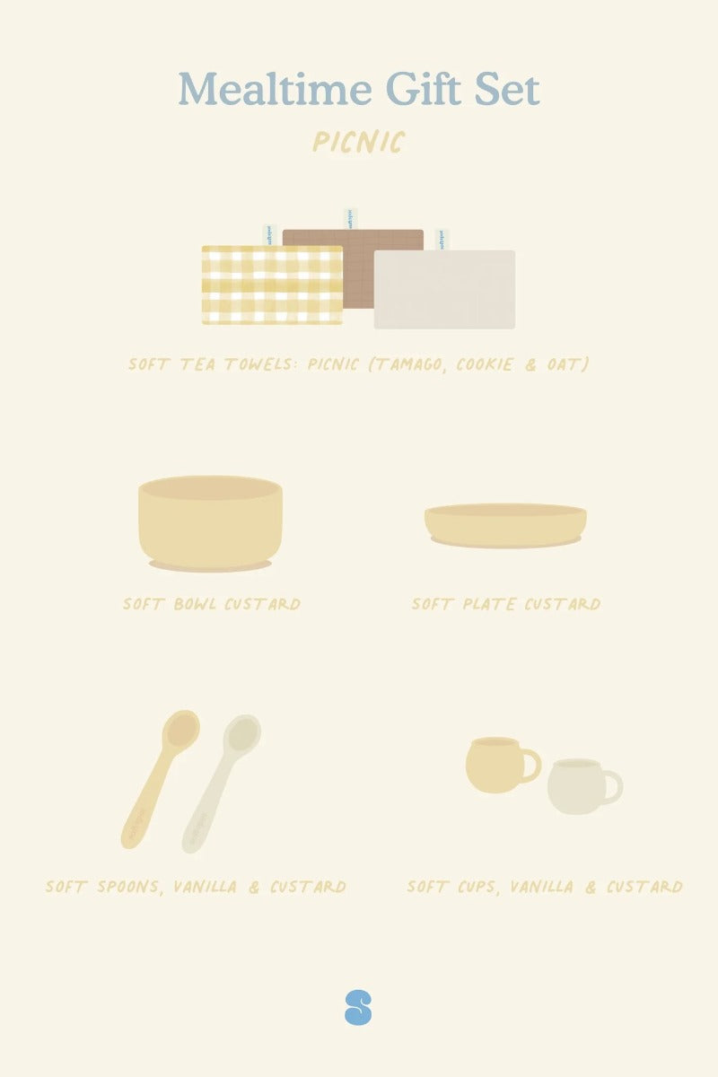Soft Spot Mealtime Gift Set (2 Designs) - Pupsik Singapore