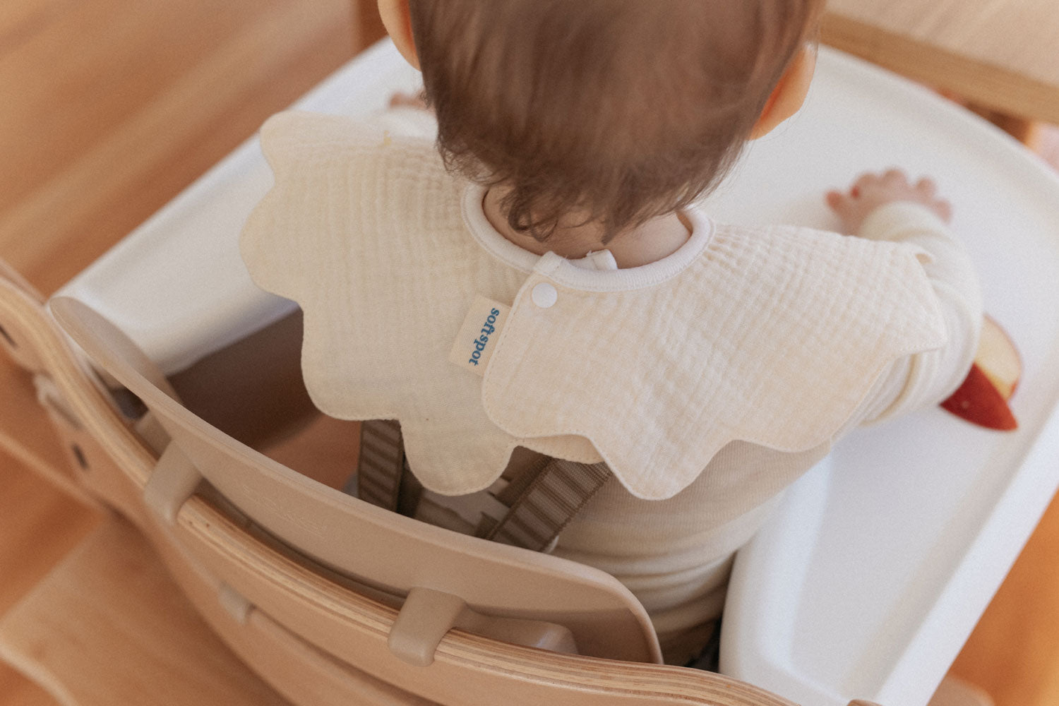 Soft Spot Petal Bib, 3pk (5 Designs) - Pupsik Singapore