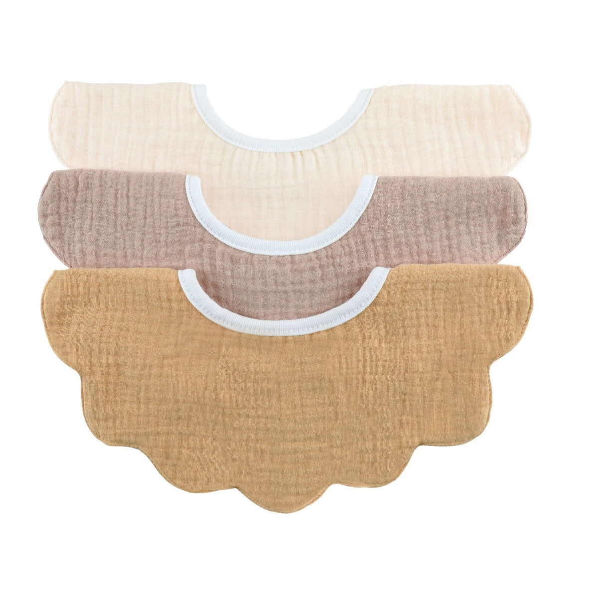 Soft Spot Petal Bib, 3pk (5 Designs) - Pupsik Singapore