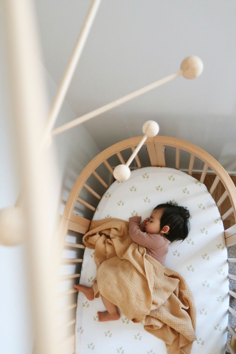 Soft Spot Fitted Sheets, Size M (7 Colours) - Pupsik Singapore