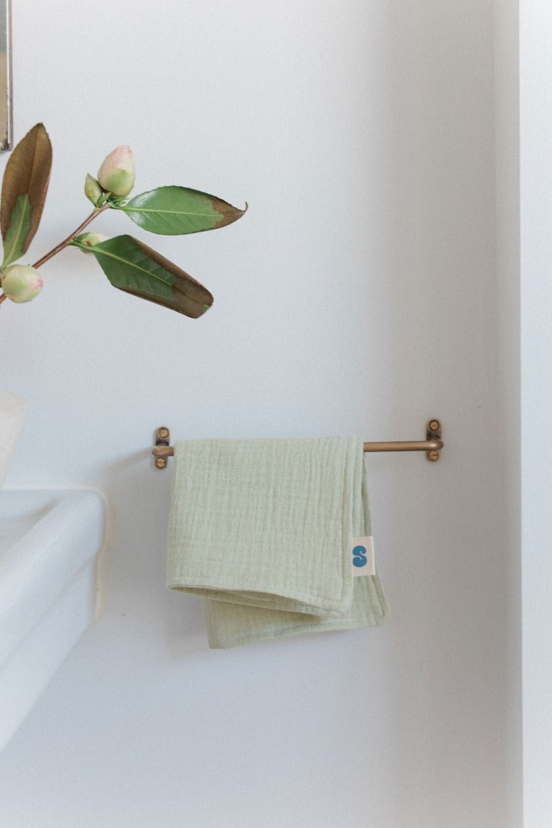 Soft Spot Squares Wash Cloth Set, 7pcs - Pupsik Singapore