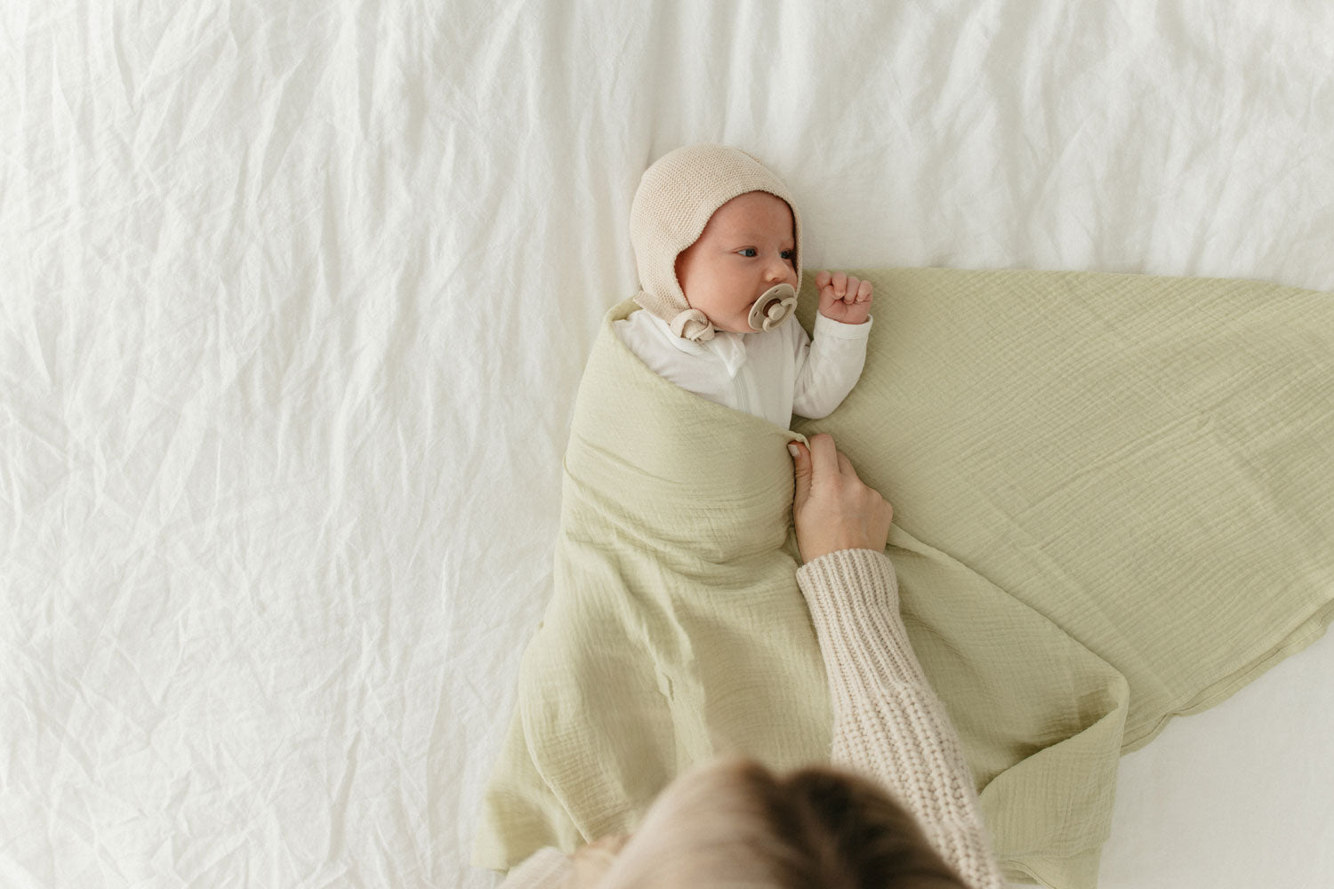 Soft Spot Soft Swaddle Wrap (11 Colours) - Pupsik Singapore