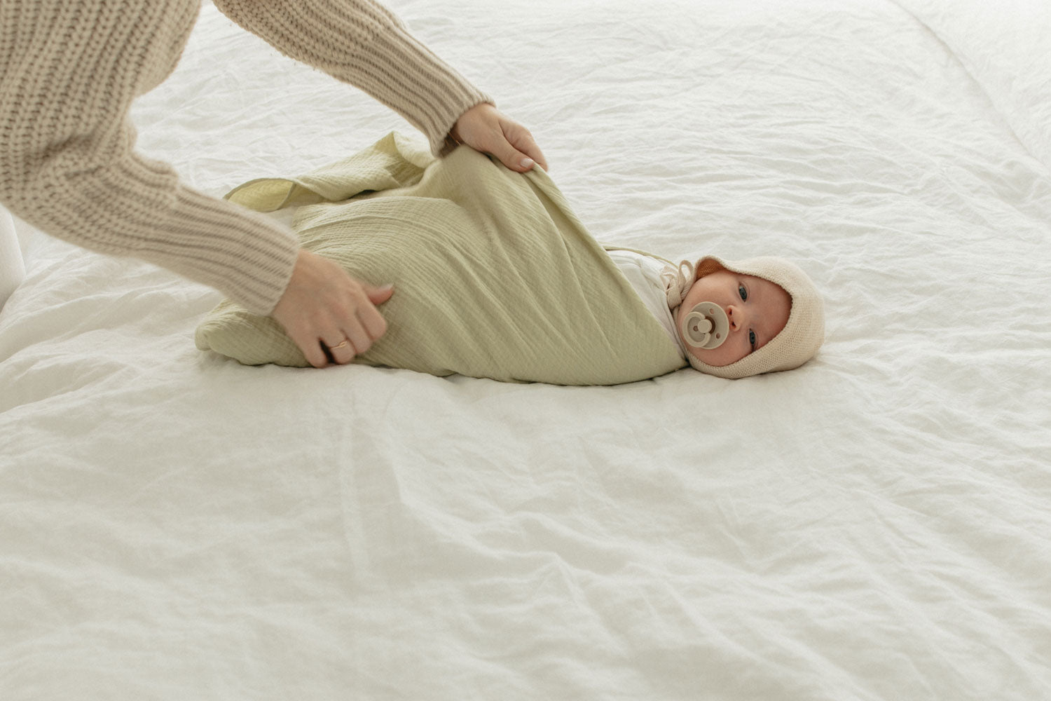 Soft Spot Soft Swaddle Wrap (11 Colours) - Pupsik Singapore