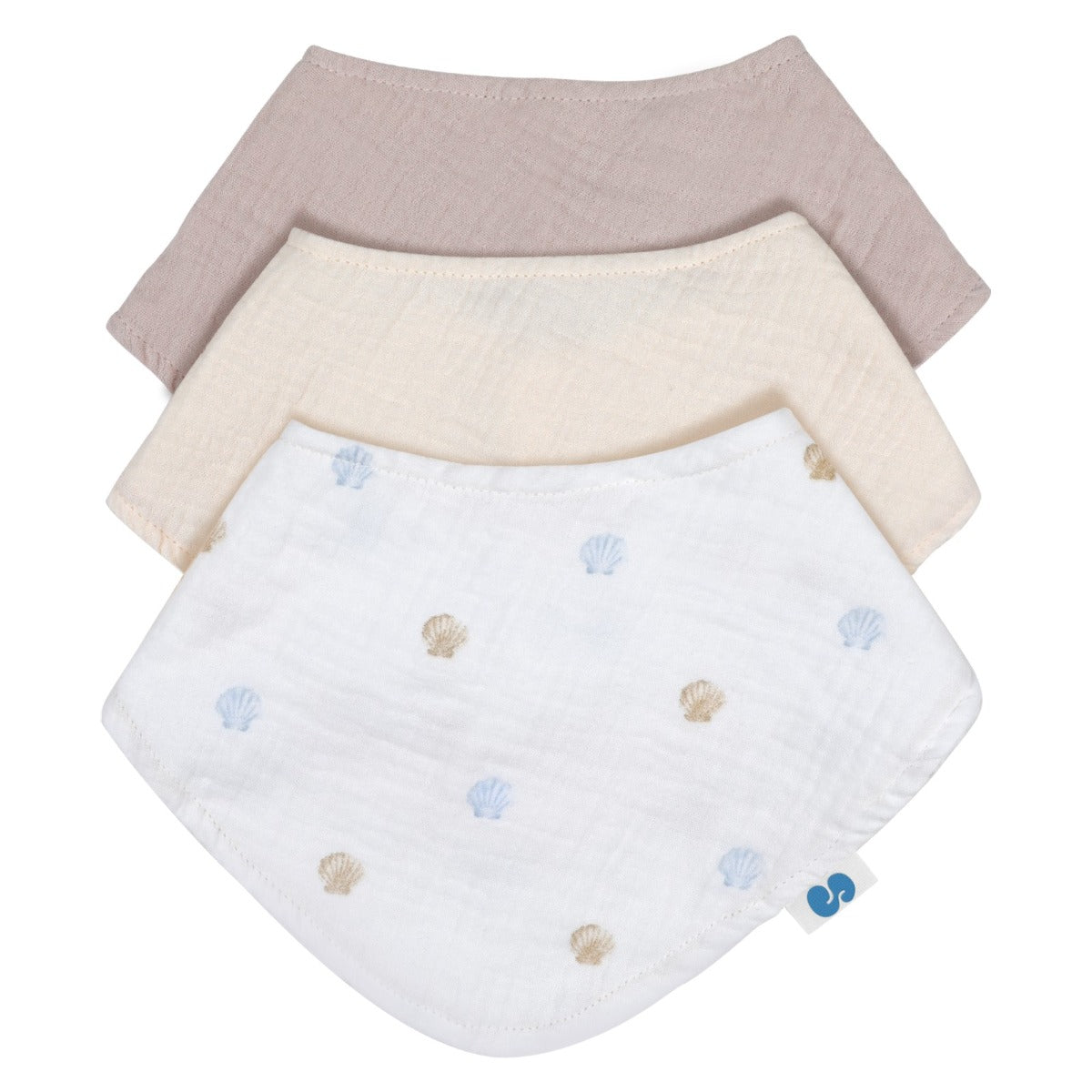 Soft Spot Bandana Bib, 3pk (4 Designs) - Pupsik Singapore