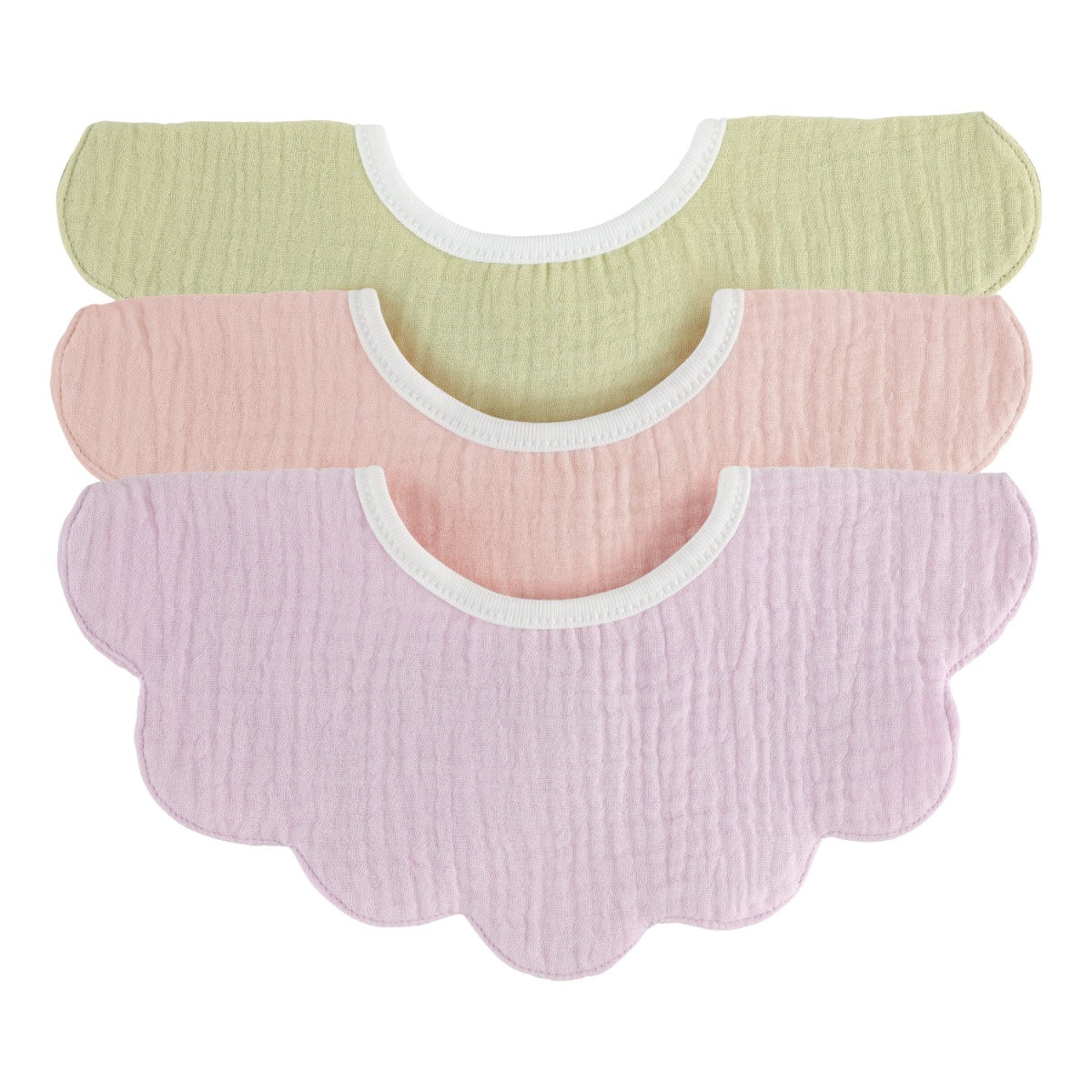 Soft Spot Petal Bib, 3pk (5 Designs) - Pupsik Singapore