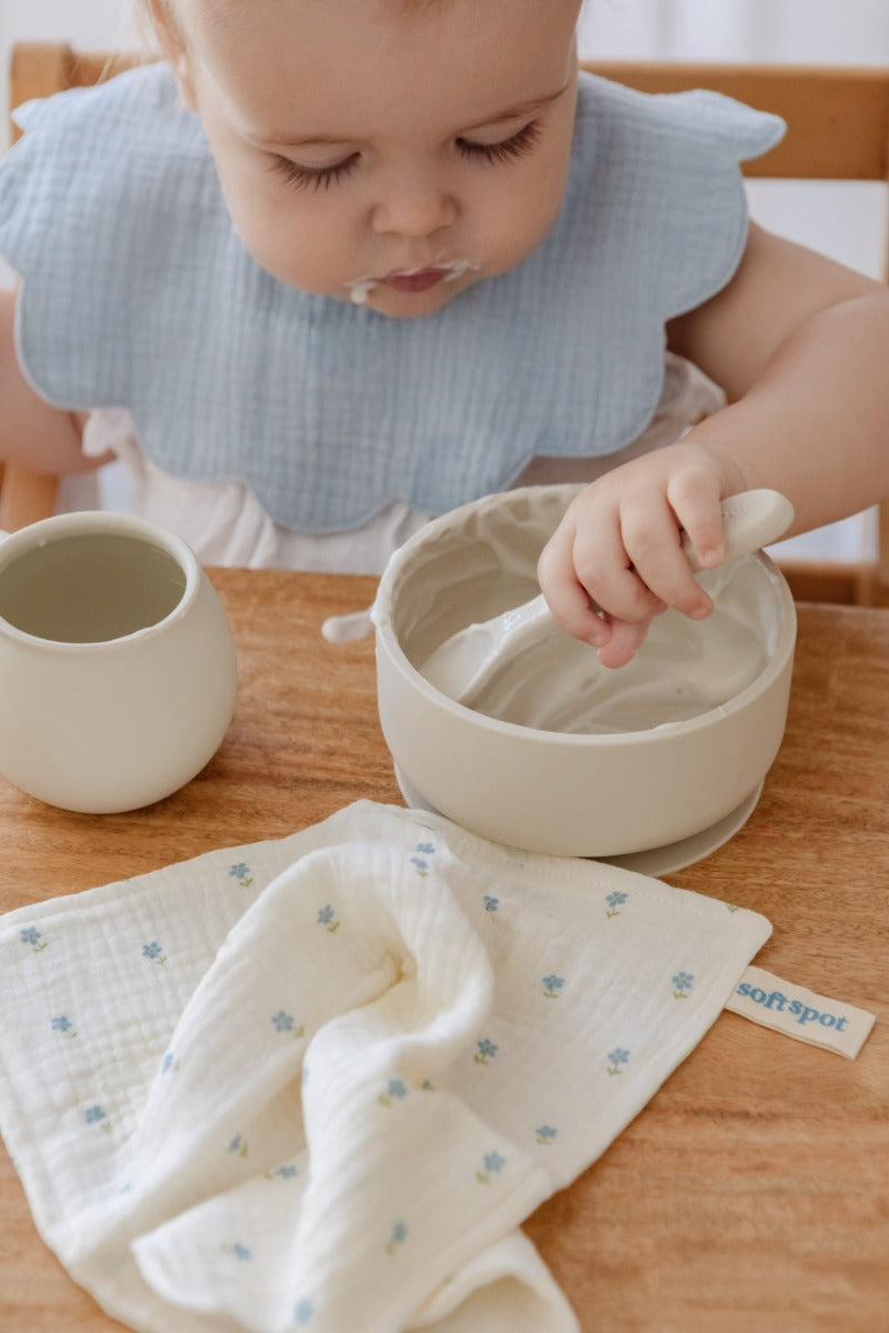 Soft Spot Petal Bib, 3pk (6 Designs)