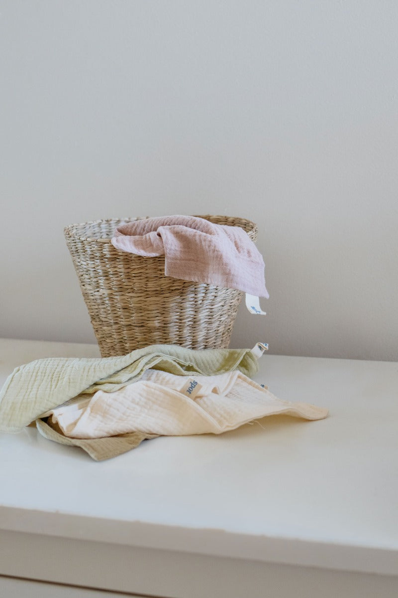 Soft Spot Squares Wash Cloth Set, 7pcs (3 Colors)