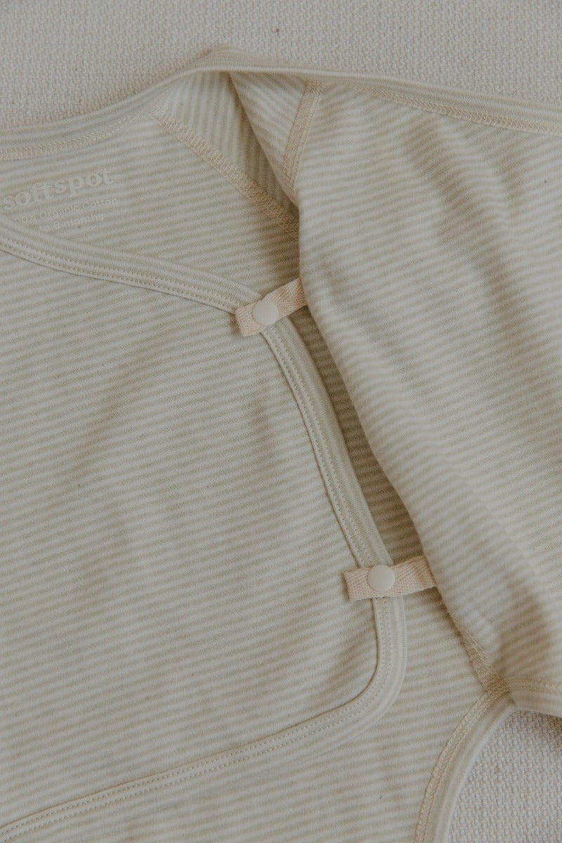 Soft Spot Long Sleeve Onesie - Tiramisu (2 Sizes)