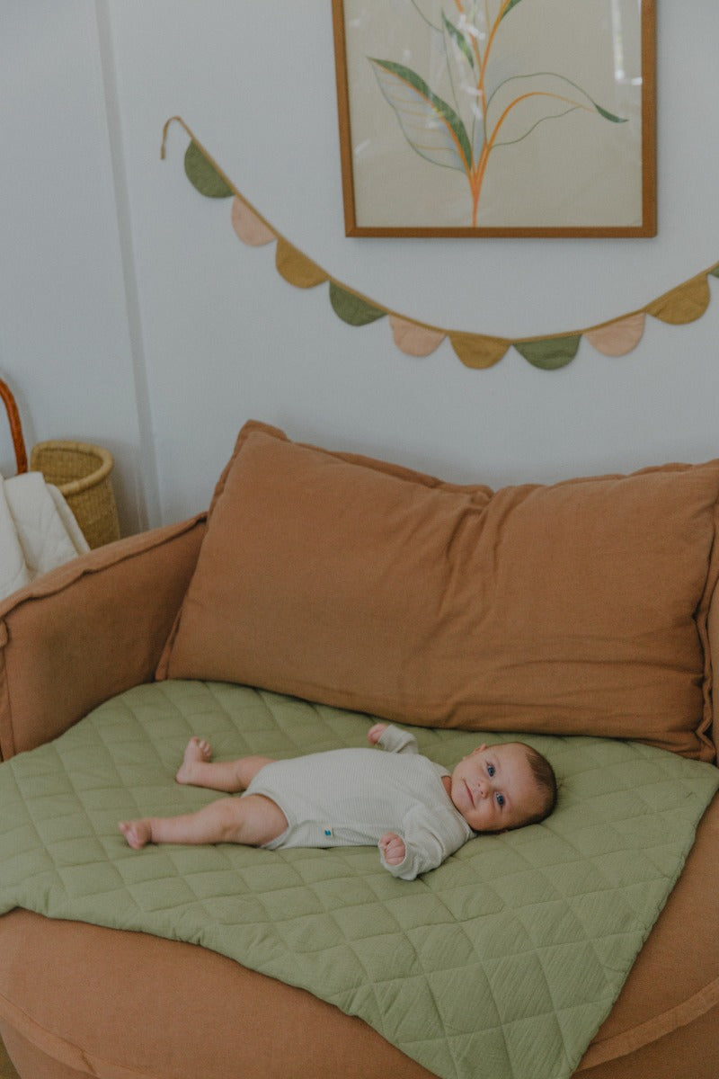 Soft Spot Long Sleeve Onesie - Tiramisu (2 Sizes)