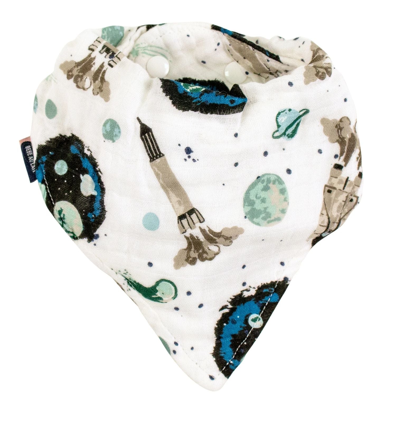 Bebe Au Lait Oh-So-Soft Muslin Bandana Bib (14 Designs) - Pupsik Singapore