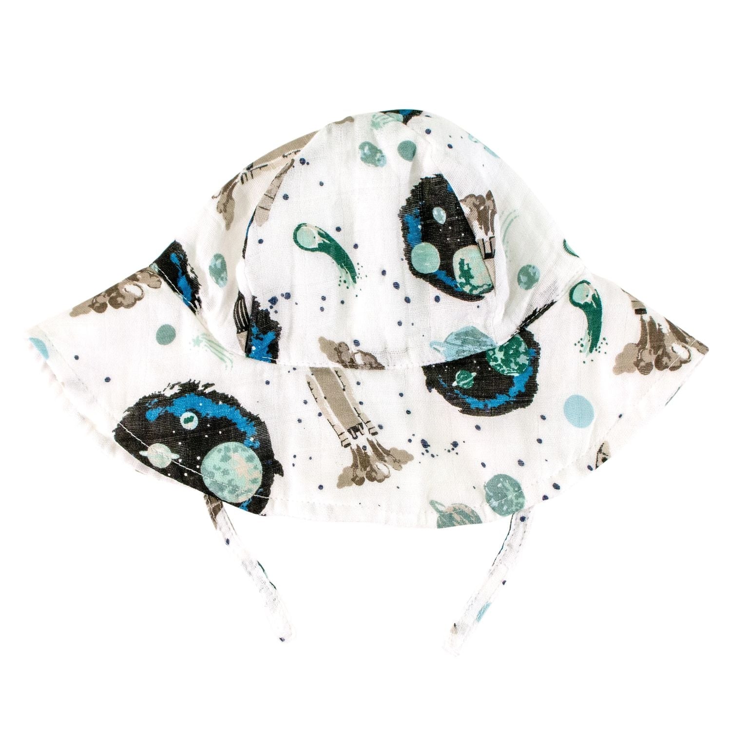 Bebe Au Lait Luxury Muslin Sun Baby Hat (4 Designs) - Pupsik Singapore