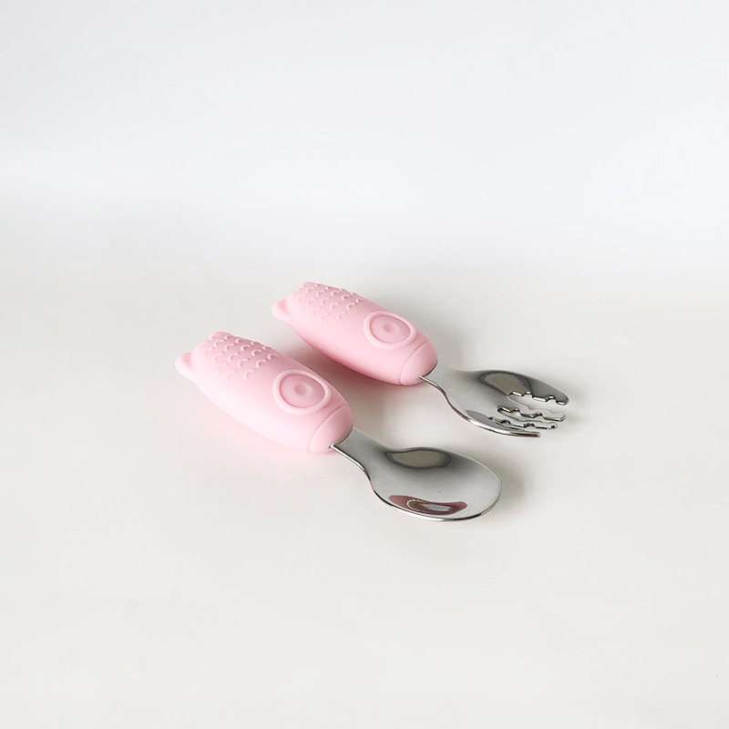 Biomom Fin-tastic Baby Stainless Steel Utensils Set with Case (2 Colors) - Pupsik Singapore