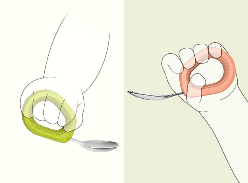 Biomom Tiny Grubs Stainless Steel Fork and Spoon Set with Case (2 Colors)