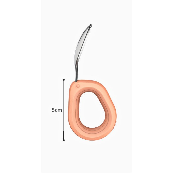 Biomom Tiny Grubs Stainless Steel Fork and Spoon Set with Case (2 Colors)