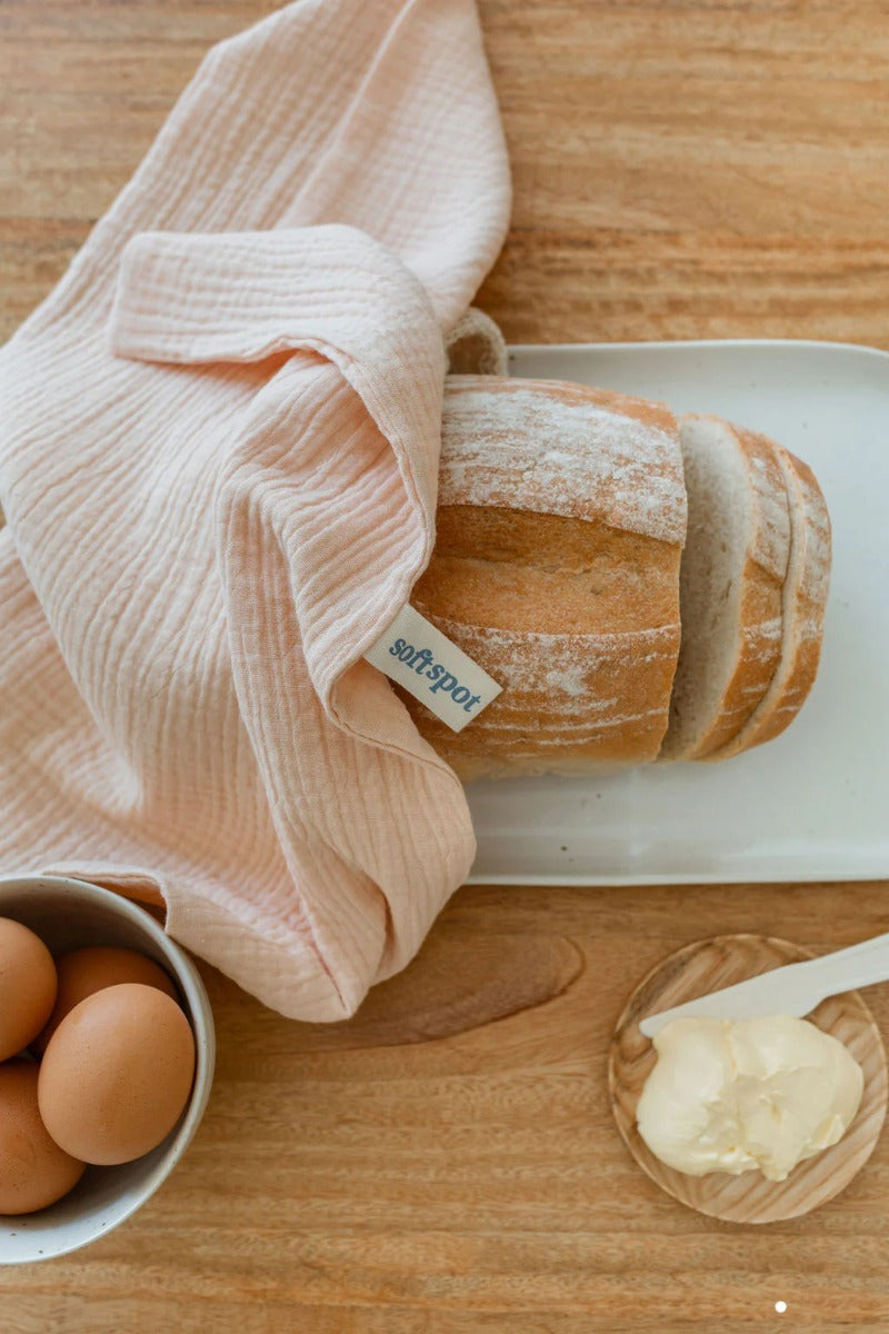 Soft Spot Soft Tea Towels, 3pk (2 Designs)