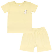 Baa Baa Sheepz Short Sleeve T-Shirt & Shorts - Butter (4 Sizes)