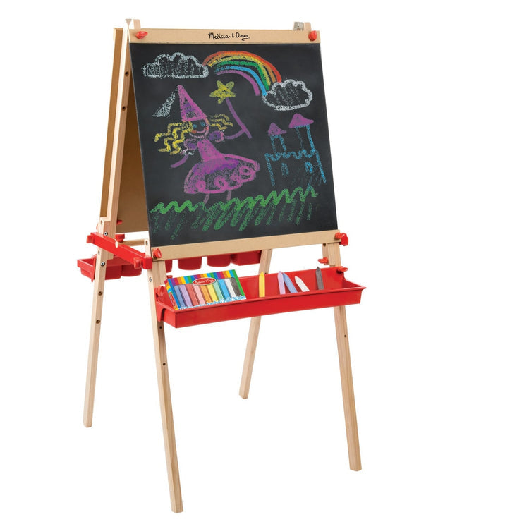 Melissa & Doug Deluxe Magnetic Standing Art Easel