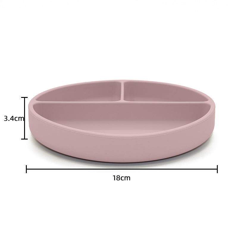 Biomom Stay Put Trio Silicone Suction Plate (5 Colors)