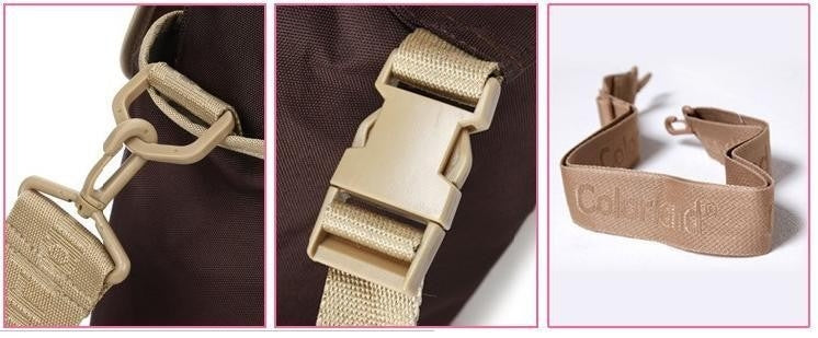 Colorland 4-in-1 Diaper Backpack - Khaki Dots