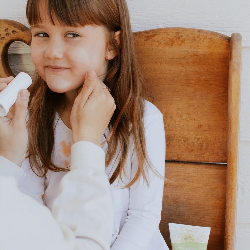 Earth Mama Baby Face Mineral Sunscreen Face Stick SPF 40 (21g) - exp 03/27