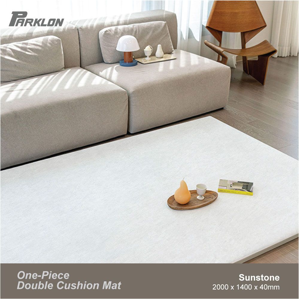 Parklon One-Piece Double Cushion Mat - Sunstone (210 x 140)