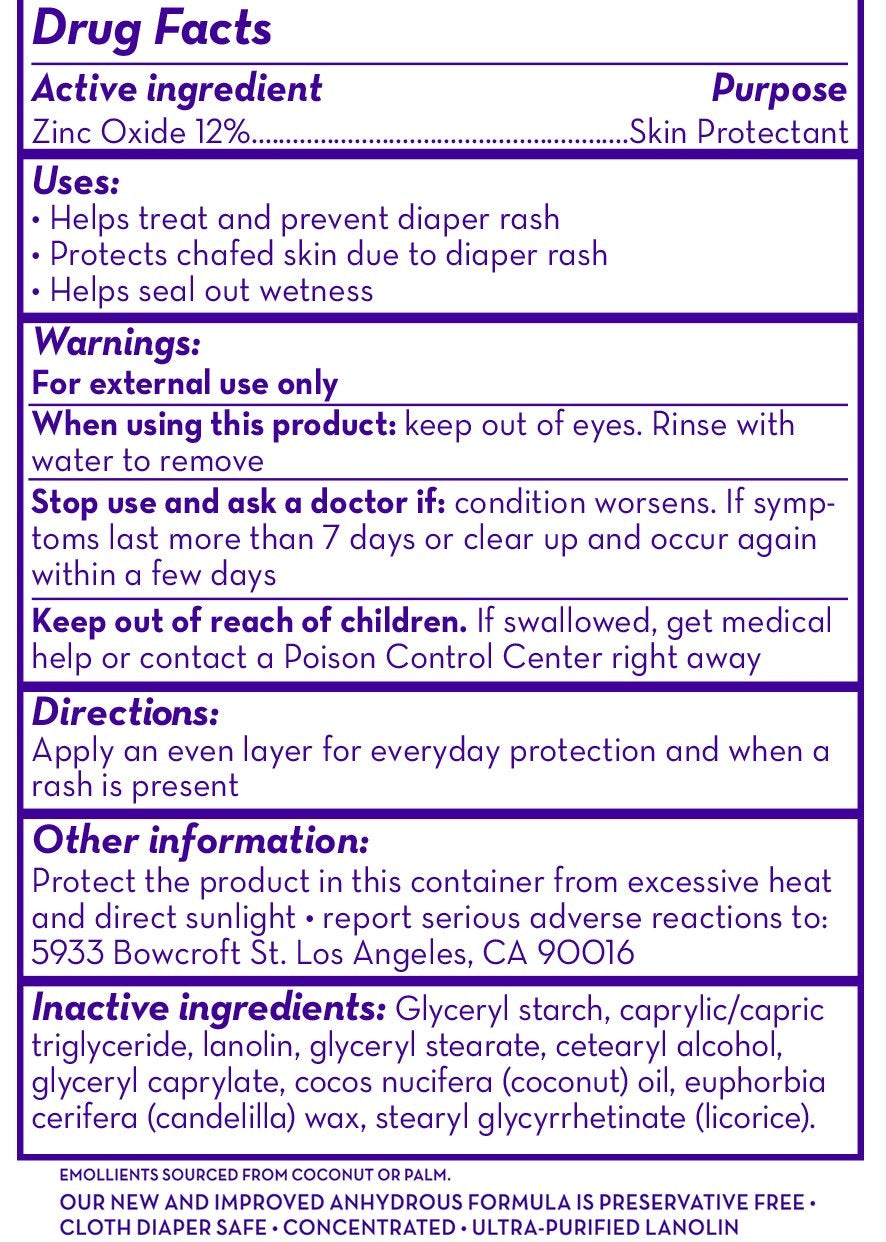 California Baby Diaper Rash Ointment, 2.9oz - Super Sensitive - exp 11/26