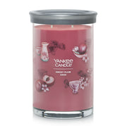 Yankee Candle Signature Large Tumbler Candle, 2-wicks (20oz) - Sweet Plum Sake