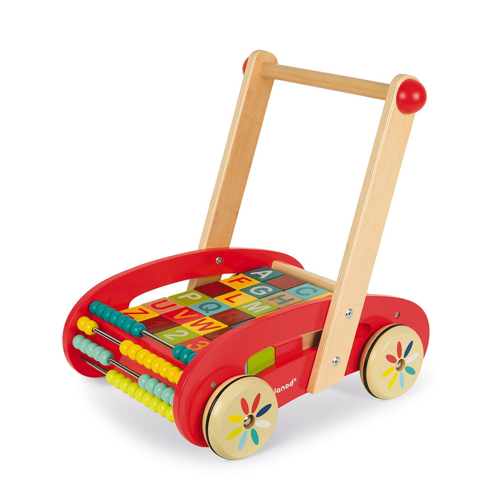 Janod ABC Buggy Tatoo Cart