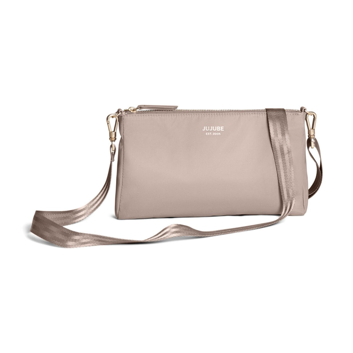 Jujube The Signature Collection 3-Piece Pouch Set - Taupe