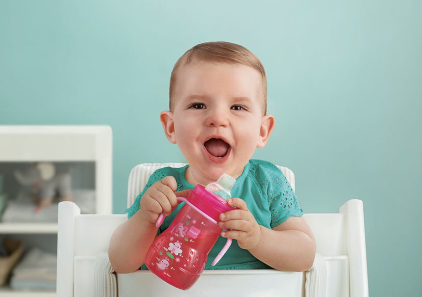 MAM Trainer+ Sippy Cup, 220ml (3 Colours Assorted)