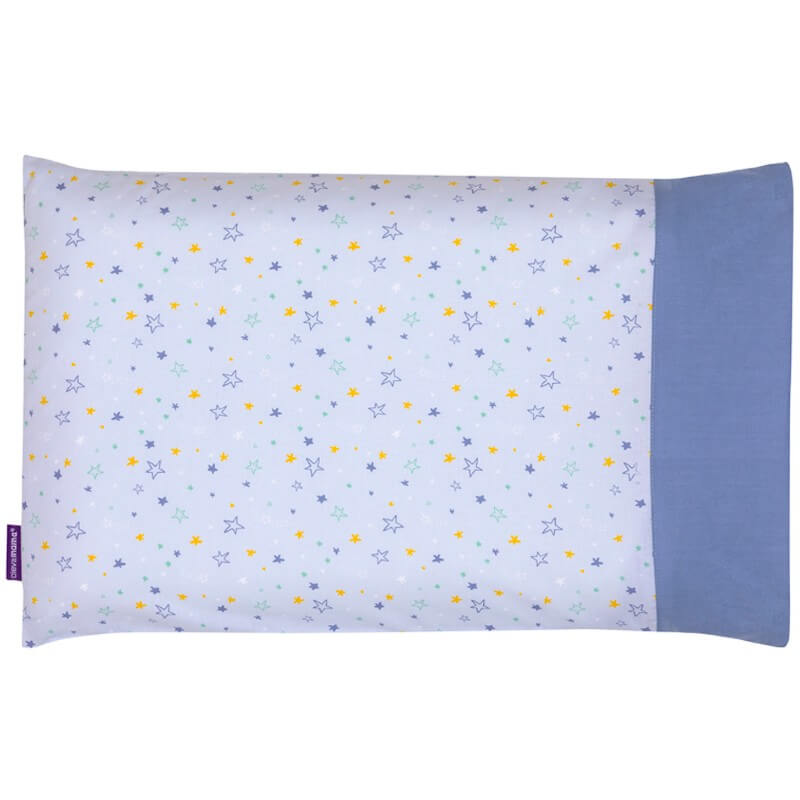 Cotton Cover (55x35cm) for Clevamama ClevaFoam Toddler Pillow (2 Designs) - Pupsik Singapore