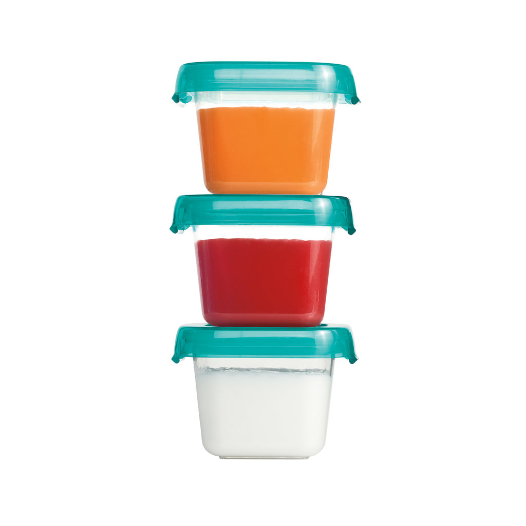 OXO Tot Freezer Storage Containers - Teal (2oz x 3pc)