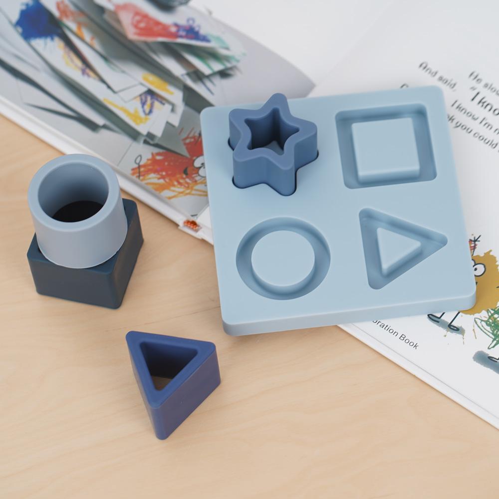 Haakaa Silicone Shape Puzzle - Starlight