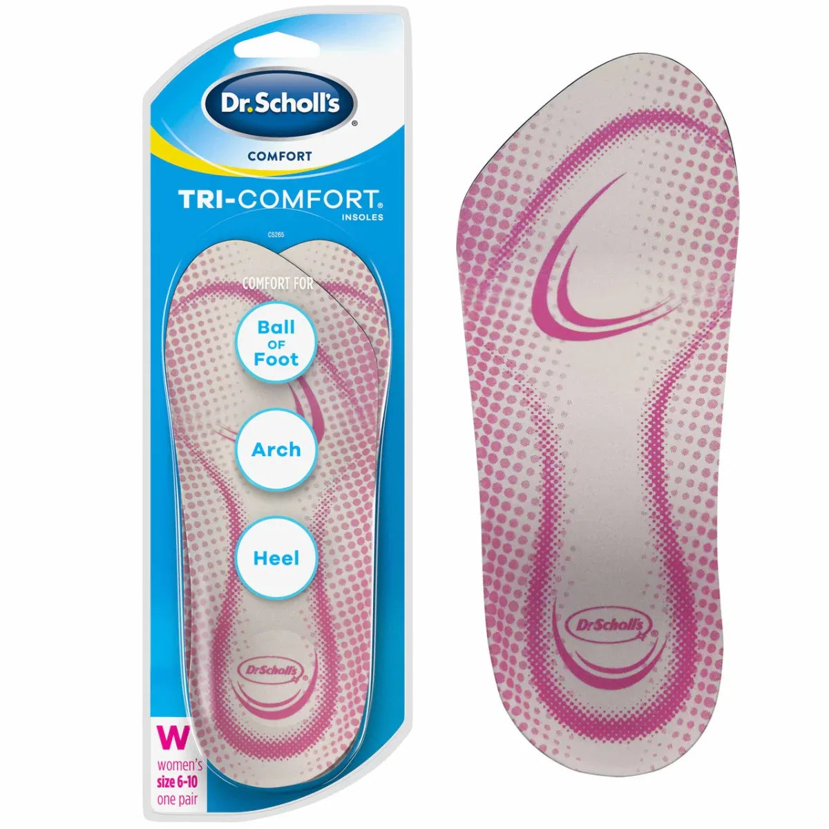 Tricomfort Insole Dr Scholl's Tri Comfort Orthotics Dr