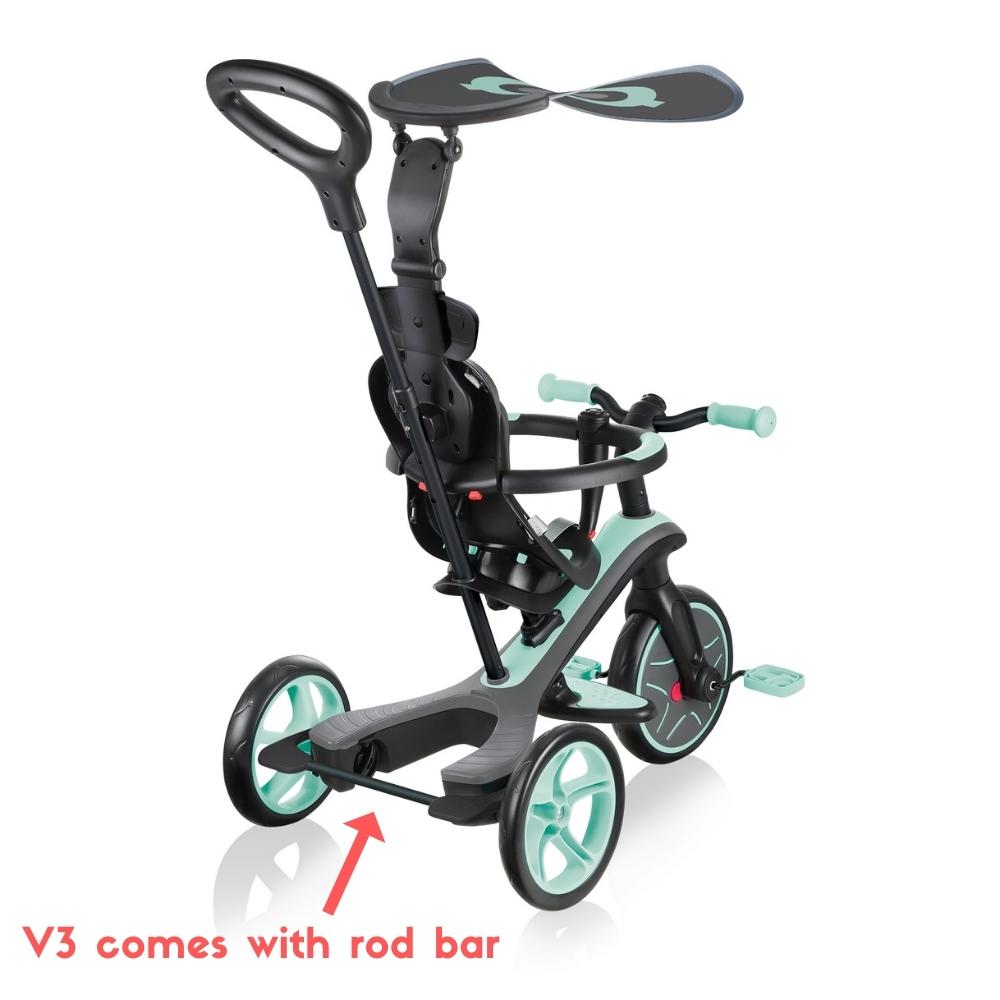 Globber Explorer Trike 4 in 1 - V3 (4 Colours)