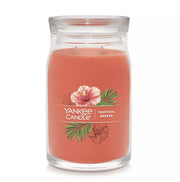 Yankee Candle Signature Large Jar Candle, 2-wicks (20oz) - Tropical Breeze