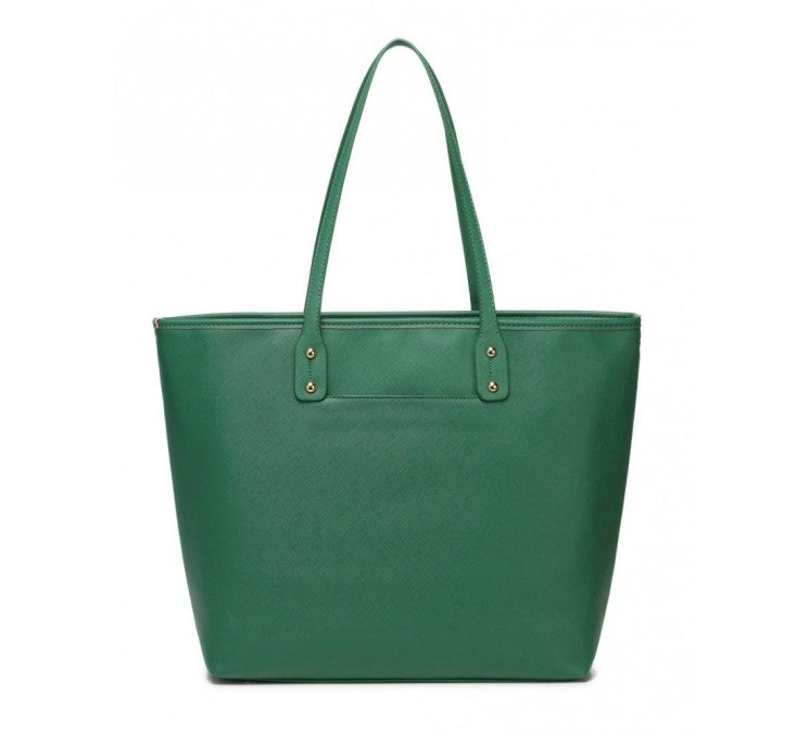 Colorland Ariana Faux Leather Diaper Tote (3 Colours) - Pupsik Singapore