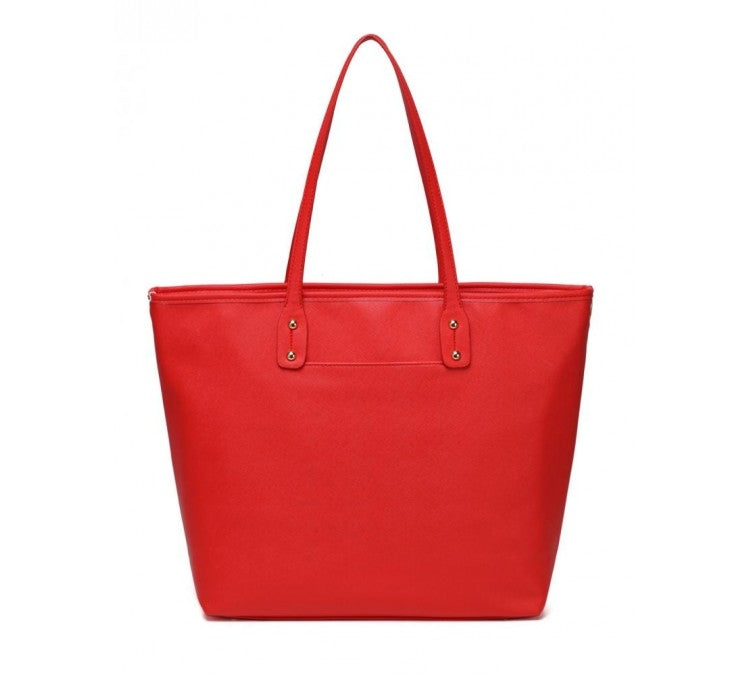 Colorland Ariana Faux Leather Diaper Tote (3 Colours) - Pupsik Singapore