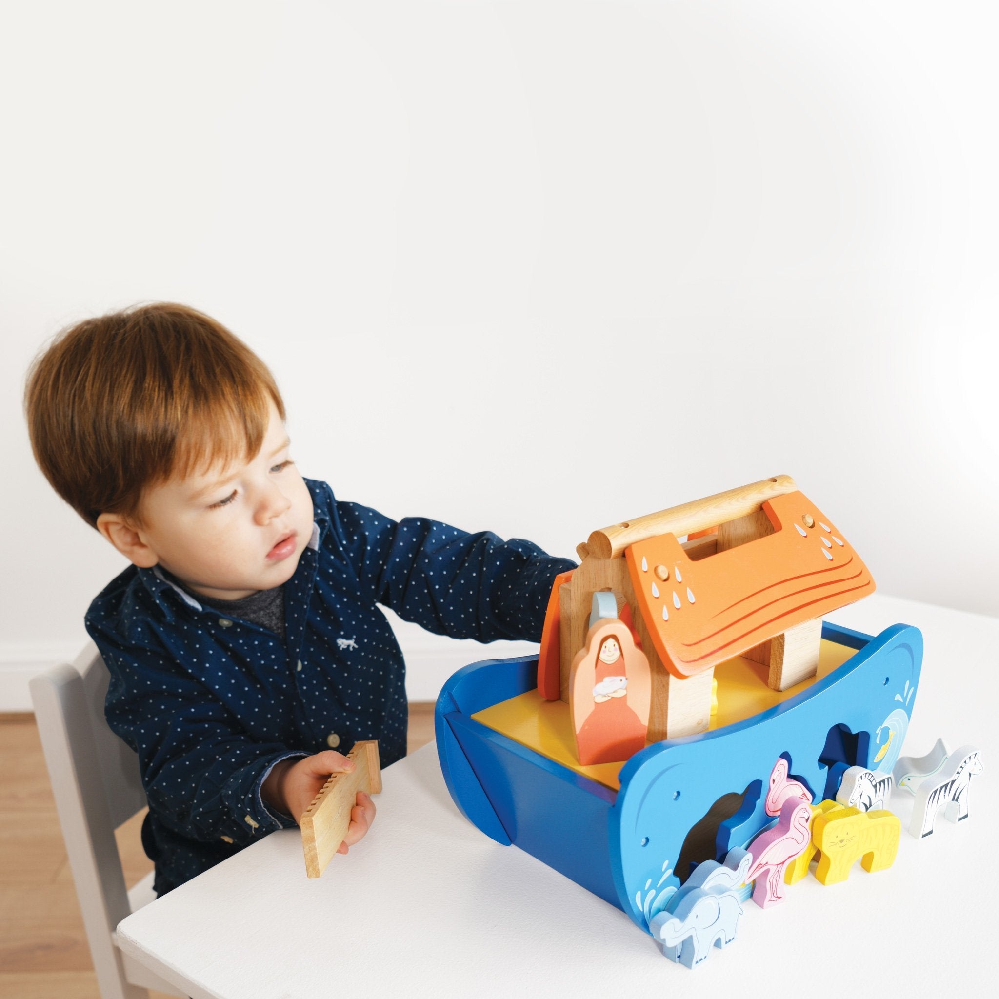 Le Toy Van Noah's Wooden Shape Sorter