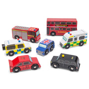 Le Toy Van Wooden London Car Set