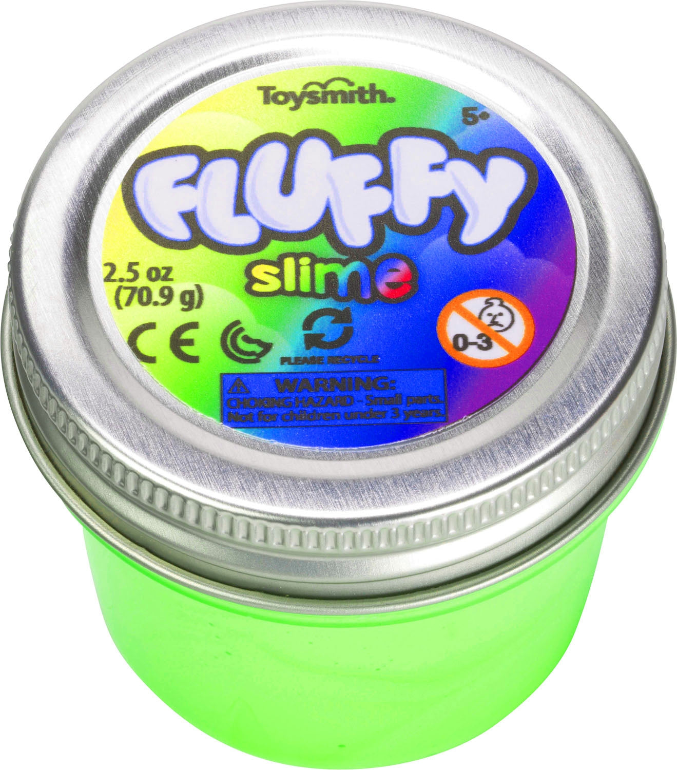 Toysmith Fluffy Slime (2.5oz) (2 Colours) - Pupsik Singapore