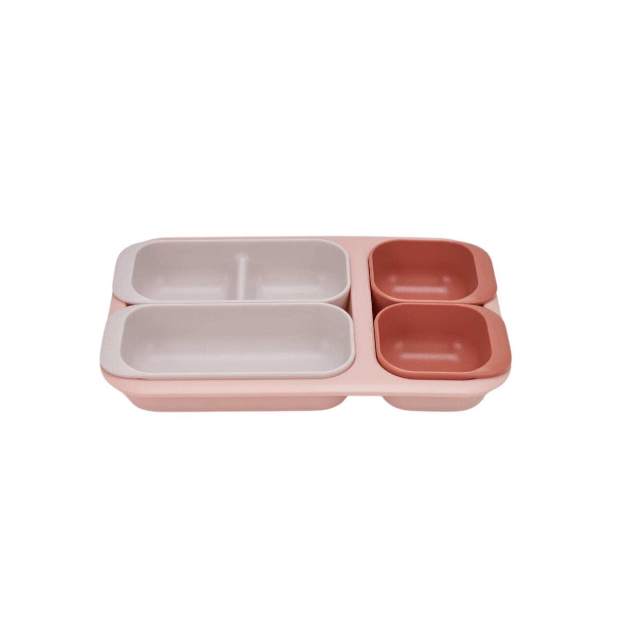 Moyuum Multi Divider Baby Food Plate Tray (3 Colors) - Pupsik Singapore