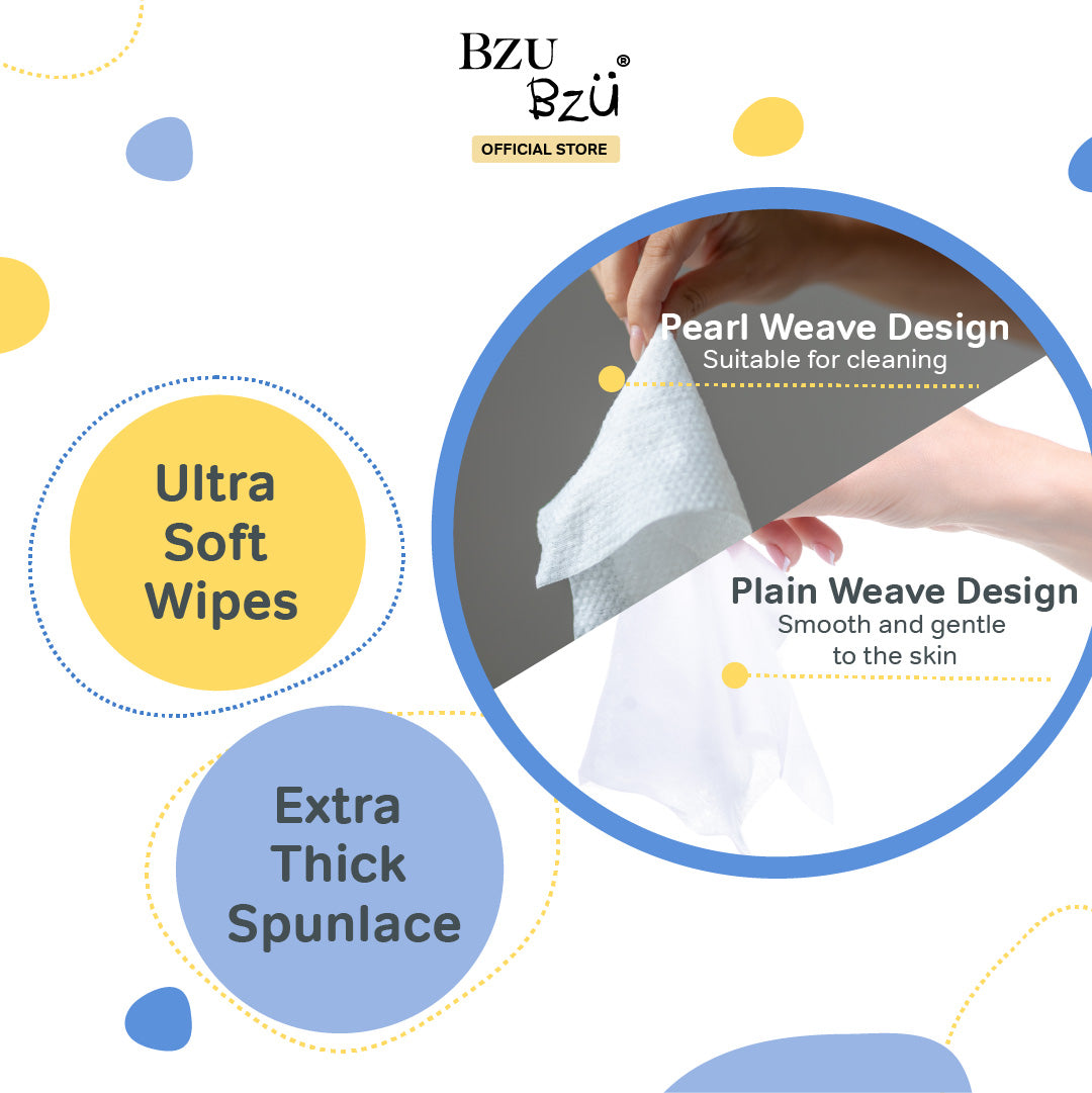 BZU BZU Ultra Gentle Fragrance-Free Baby Wet Wipes, 2 x 80s (Exp 07/27)