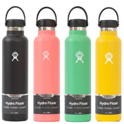 Hydro Flask Standard Mouth Insulated Water Bottle (24oz) (7 Colours)