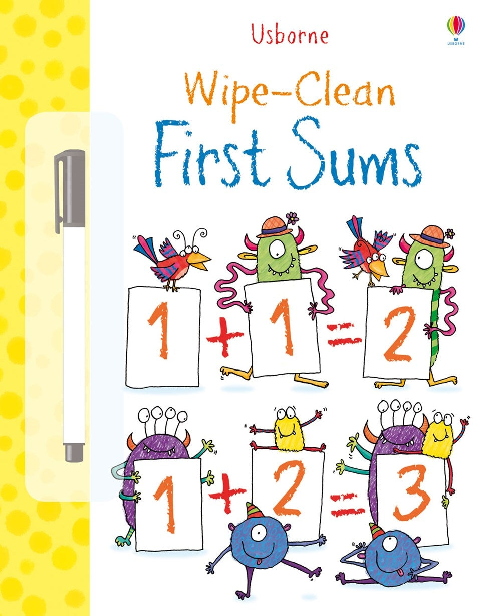 Usborne Wipe-Clean Book Series (16 Titles)
