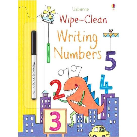 Usborne Wipe-Clean Book Series (16 Titles)