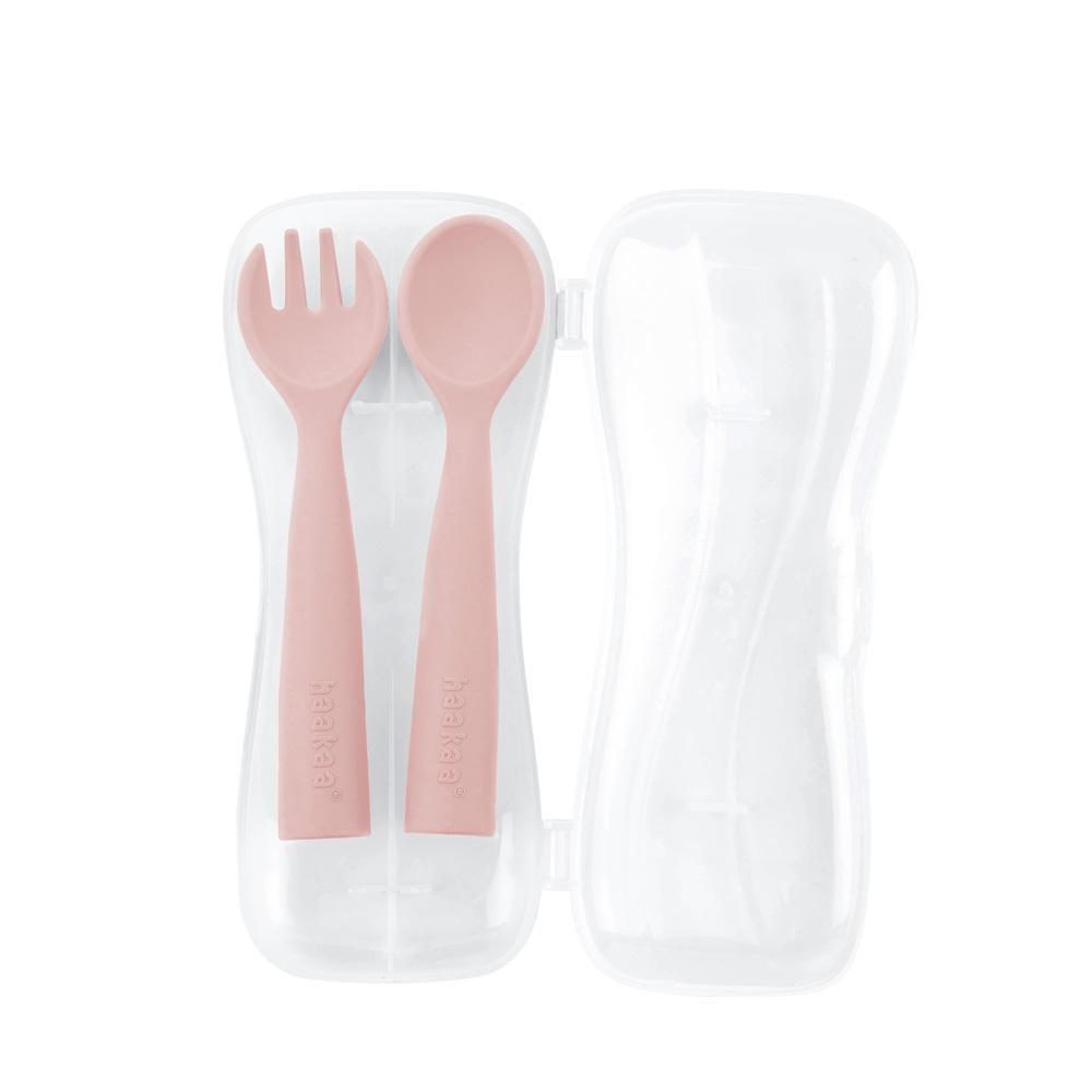 Haakaa Bendy Silicone Cutlery Set (2 Colours)